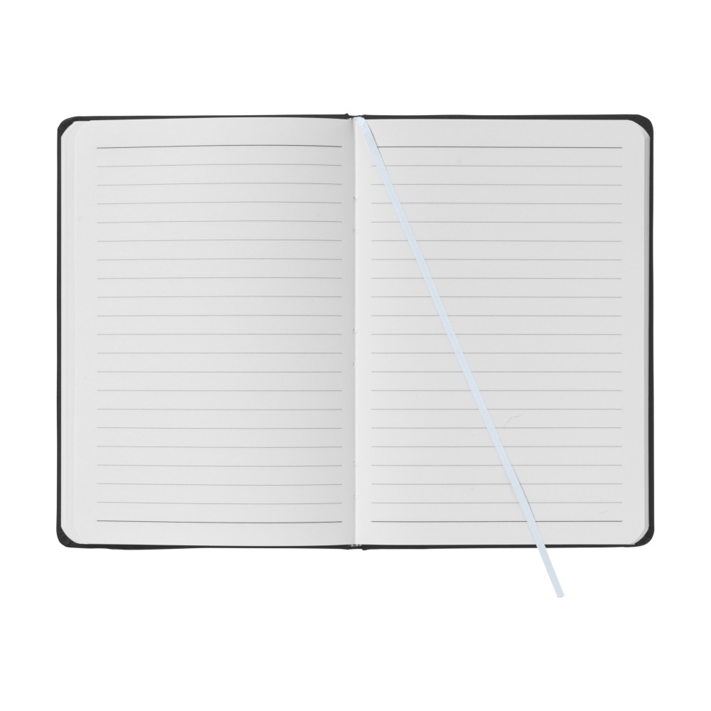 Logo trade corporate gifts picture of: BlackNote A5 Paper notebook