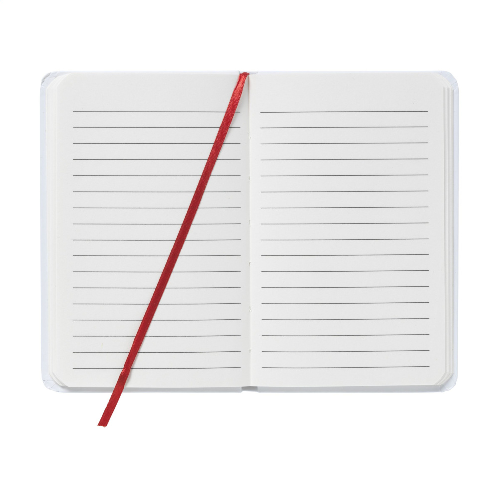 Logo trade promotional items picture of: WhiteNote A6 Paper notebook