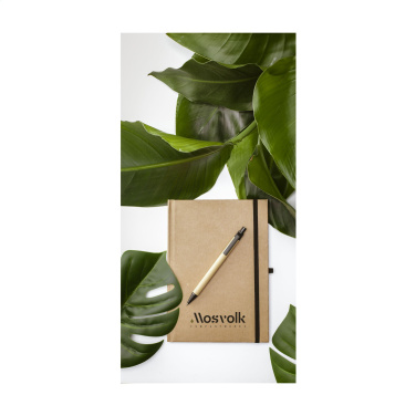 Logo trade corporate gift photo of: Pocket ECO Paper A5 notebook