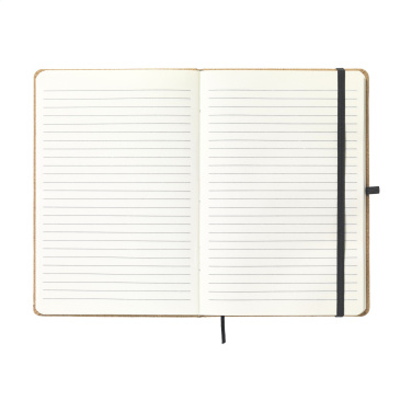 Logo trade advertising products image of: CorkNote A5 Paper notebook