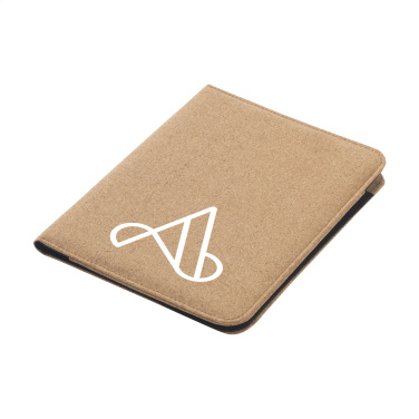 Logo trade business gift photo of: Eco Conference Cork A5 document folder