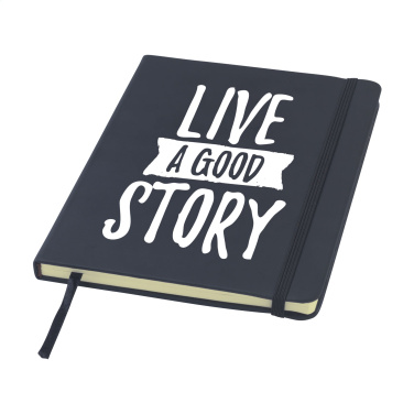 Logotrade promotional product image of: BudgetNote A5 Blanc Paper notebook