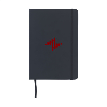 Logo trade promotional giveaways image of: BudgetNote A5 Blanc Paper notebook