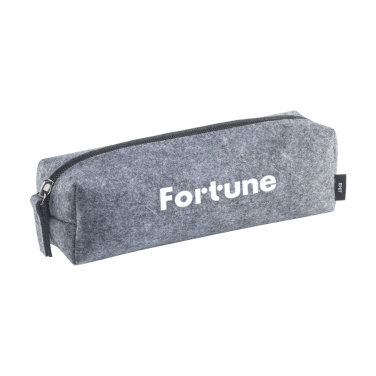 Logo trade promotional gifts image of: Pencil Case GRS RPET Felt
