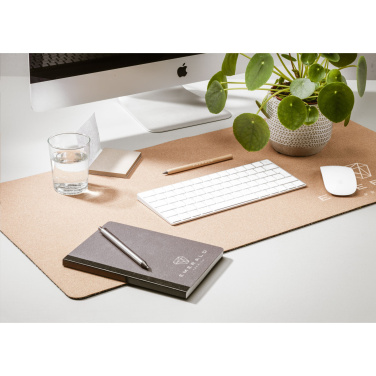 Logo trade promotional giveaway photo of: Faro Cork Deskpad