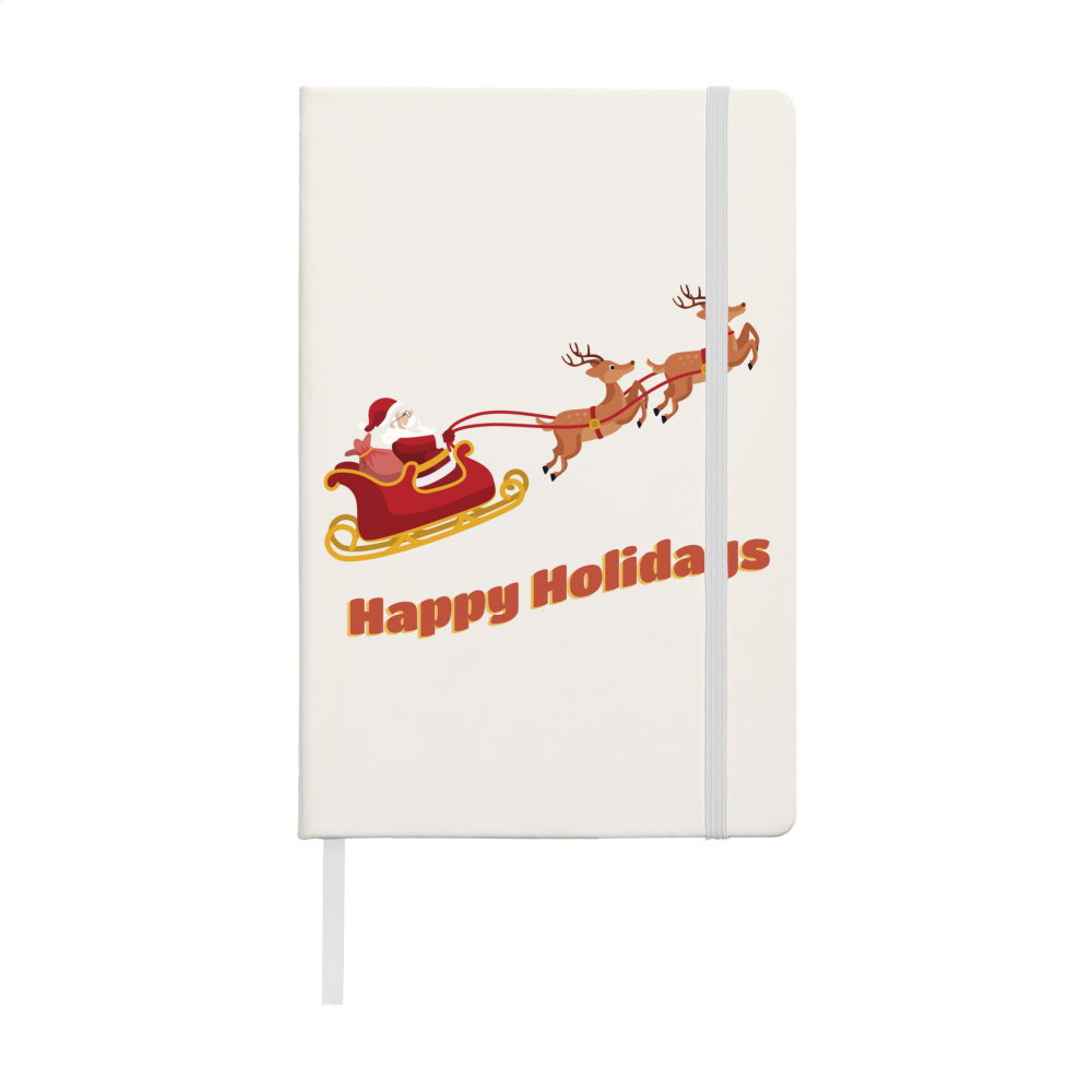 Logotrade promotional item picture of: Pocket Notebook A5 X-Mas
