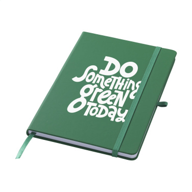 Logotrade promotional merchandise image of: Recycled GRS PU Paper Notebook A5
