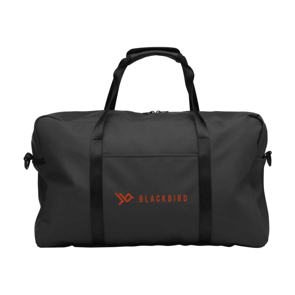 Logotrade promotional product picture of: Lennon RCS Recycled PU Sports-/Travelbag