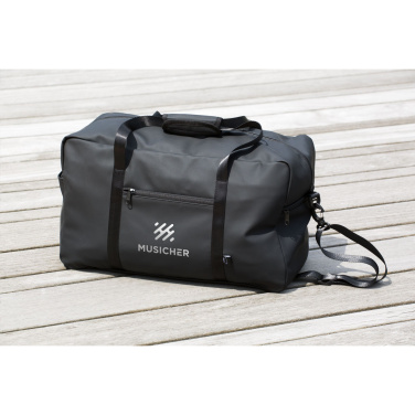 Logo trade promotional products image of: Lennon RCS Recycled PU Sports-/Travelbag