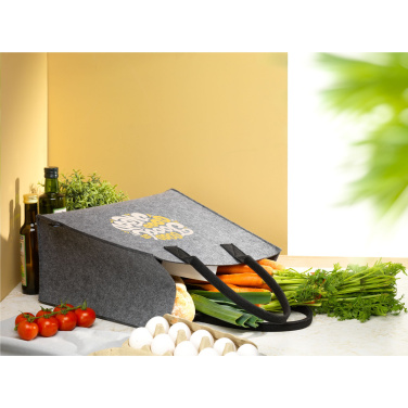 Logo trade corporate gifts image of: BigShopper Argus GRS RPET Felt