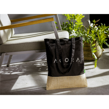 Logo trade promotional gifts picture of: Combi Organic Shopper (160 g/m²) bag