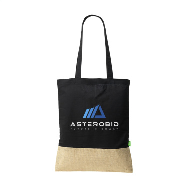 Logo trade promotional merchandise image of: Combi Organic Shopper (160 g/m²) bag