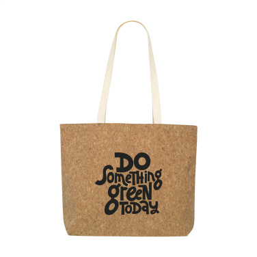 Logo trade advertising products picture of: Lagos Cork Shopper bag