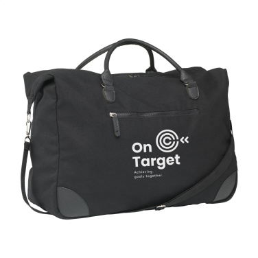 Logo trade promotional products image of: Denver Duffle Recycled Canvas travelling bag