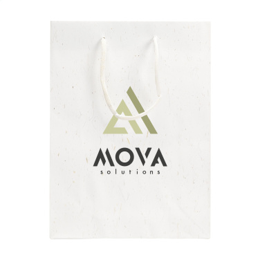 Logo trade promotional merchandise image of: Leaf It Bag recycled with straw fibres (180 g/m²) M