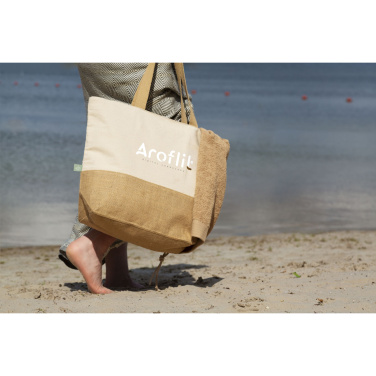 Logotrade corporate gifts photo of: Cancun Beachbag Organic Cotton (320 g/m²)
