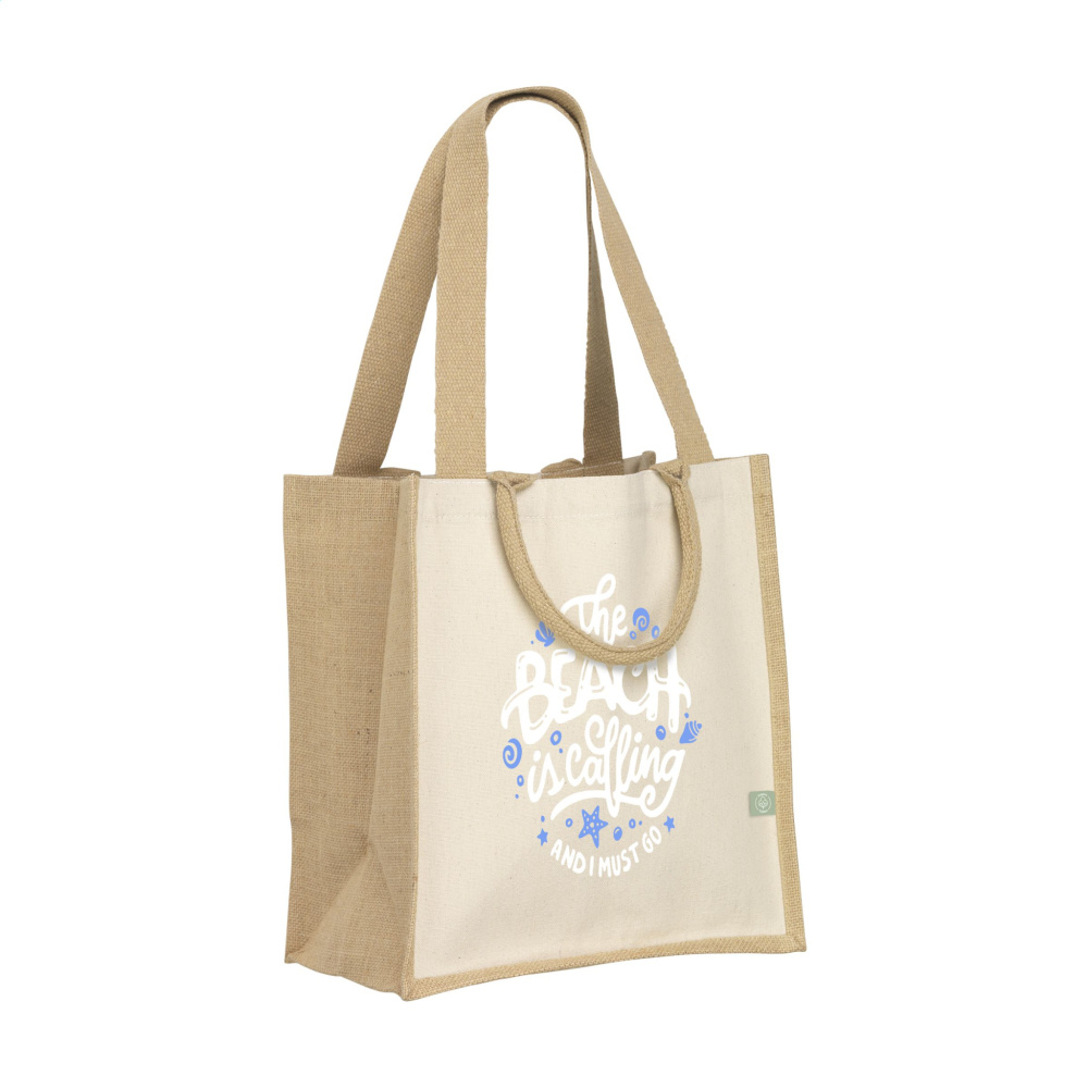 Logo trade corporate gift photo of: Yucatan Shopper Organic Cotton (320 g/m²)