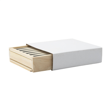 Logo trade advertising products image of: WoodGame 5-in-1 game set