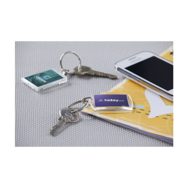 Logo trade business gift photo of: Club keyring