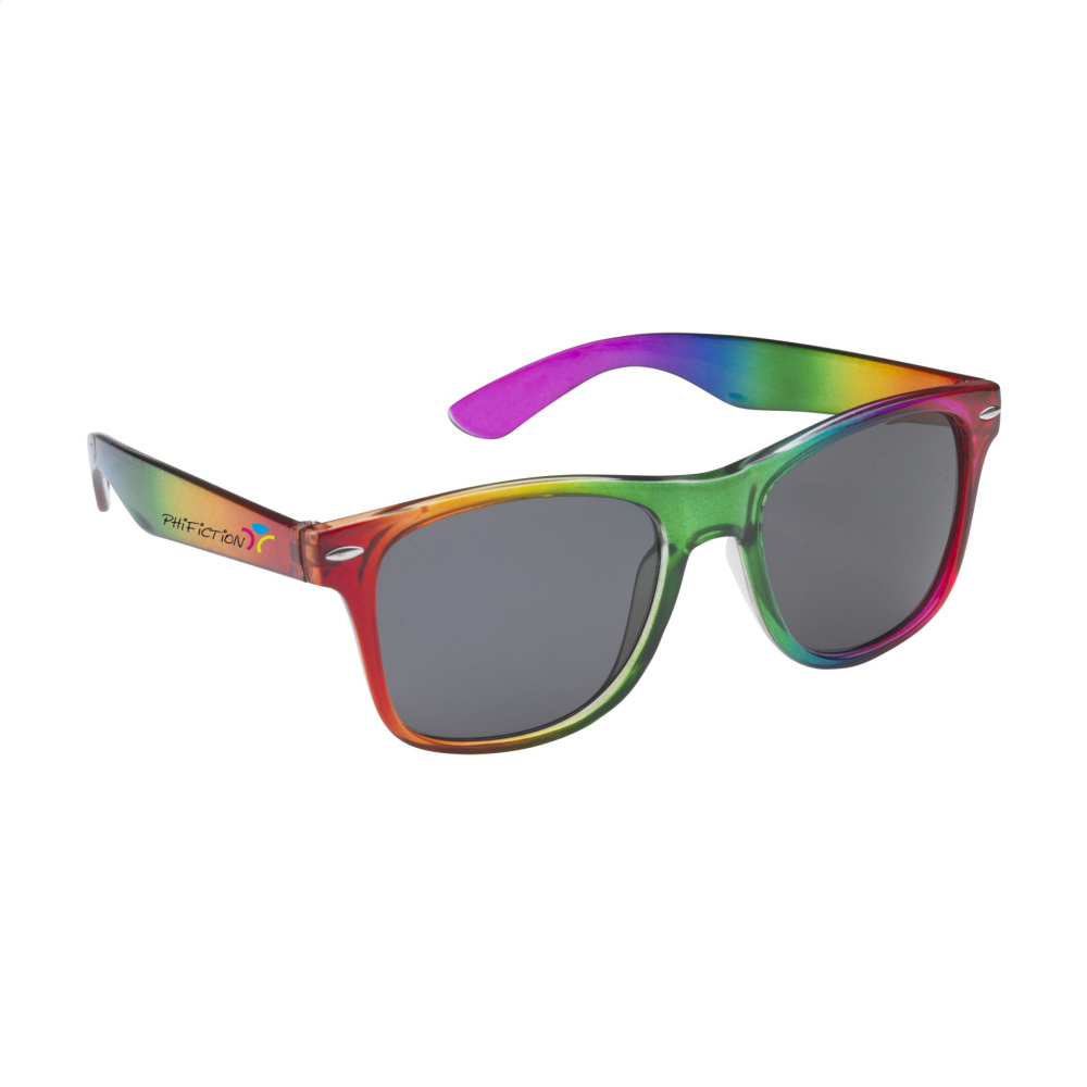 Logo trade promotional merchandise image of: Rainbow sunglasses