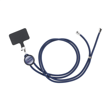 Logo trade corporate gift photo of: Lace Lanyard GRS RPET 5 mm keycord