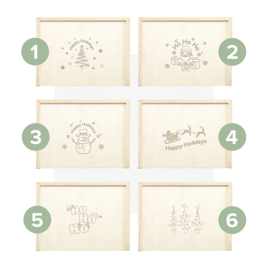 Logo trade business gifts image of: Recycled Playing Cards Double X-Mas