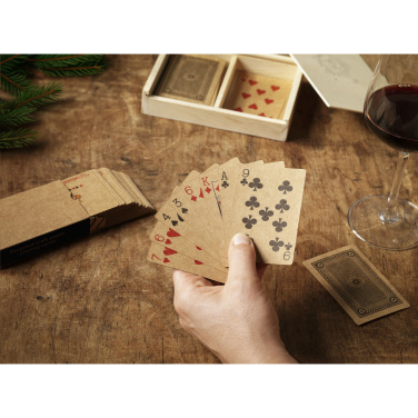 Logotrade promotional product image of: Recycled Playing Cards Double X-Mas
