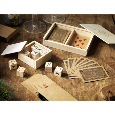 Logotrade promotional item picture of: Recycled Playing Cards Double X-Mas