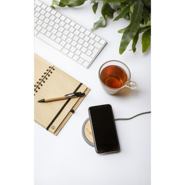 Logotrade promotional merchandise picture of: Lidos Stone ECO 10W Wireless Charger