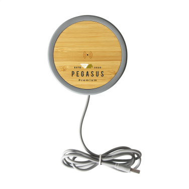 Logo trade promotional merchandise picture of: Lidos Stone ECO 10W Wireless Charger