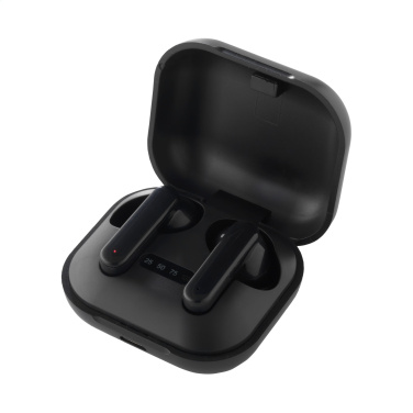 Logo trade promotional giveaways picture of: Aron TWS Wireless Earbuds in Charging Case