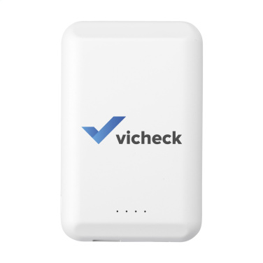 Logotrade advertising product image of: Force Magnetic RCS Recycled Wireless Powerbank 5000
