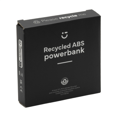 Logotrade advertising products photo of: Compact 5000 RCS Recycled ABS Powerbank