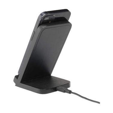 Logo trade corporate gifts picture of: Baloo Wireless Charger Stand 15W