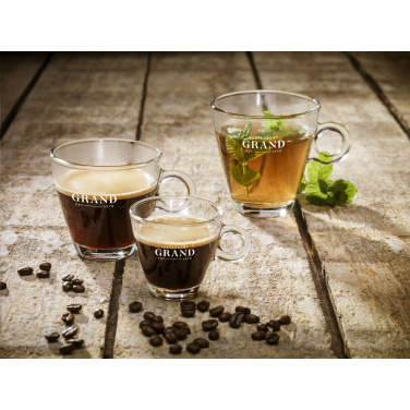 Logo trade business gifts image of: Lugano Espresso Glass 100 ml
