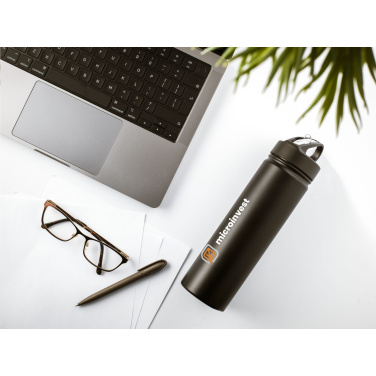 Logo trade promotional giveaway photo of: Flask RCS Recycled Bottle 500 ml thermo bottle