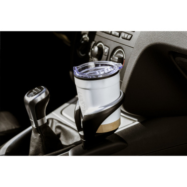 Logotrade promotional items photo of: Kobe Bamboo RCS Recycled Steel 350 ml coffee cup