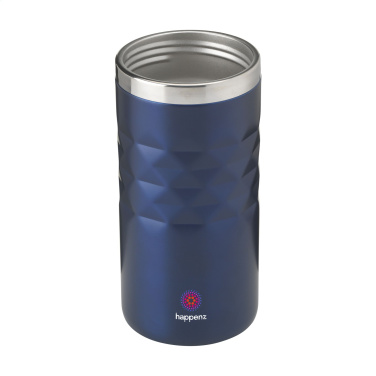 Logotrade promotional gift picture of: Geometric Mug RCS Recycled Steel 280 ml thermo cup
