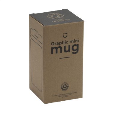 Logo trade promotional giveaways picture of: Graphic Mini Mug RCS Recycled Steel 250 ml thermo cup