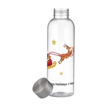 Logotrade promotional item image of: Senga GRS RPET Bottle 500 ml X-Mas