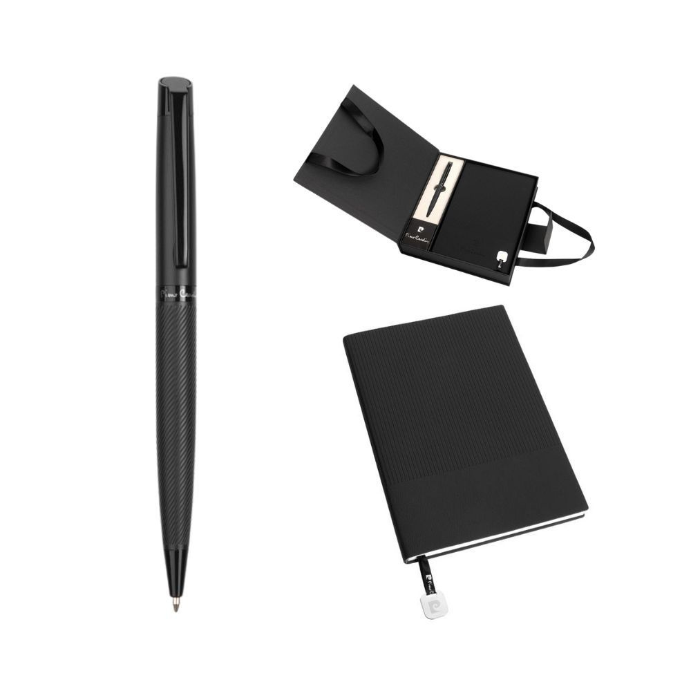 Logotrade promotional giveaway image of: Set of notebook and pen CHANTAL Pierre Cardin