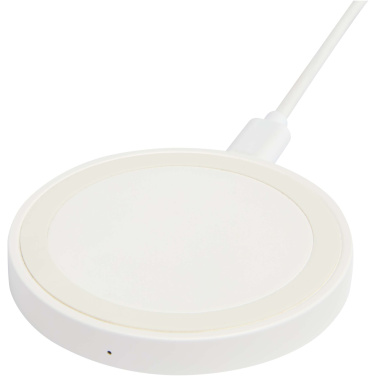 Logotrade promotional merchandise photo of: Freal 15W recycled plastic wireless charging pad