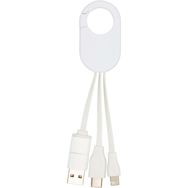 Logo trade promotional items picture of: Troop 4-in-1 recycled plastic charging cable
