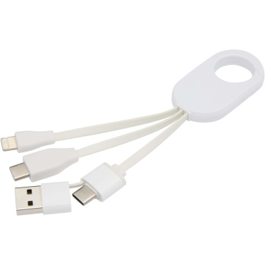 Logotrade promotional gifts photo of: Troop 4-in-1 recycled plastic charging cable