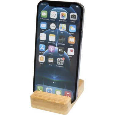 Logo trade advertising product photo of: Ebla bamboo phone stand