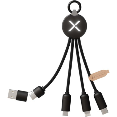 Logotrade promotional gift image of: SCX.design C14 15W 5-in-1 charging cable