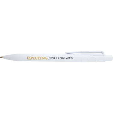 Logo trade promotional items image of: Unica recycled plastic ballpoint pen (black ink)