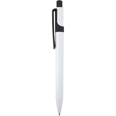 Logo trade business gift photo of: Unica recycled plastic ballpoint pen (black ink)