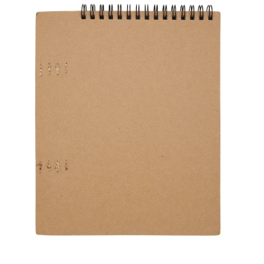 Logo trade advertising products picture of: Doodle A5 spiral soft cover notebook and crayon set