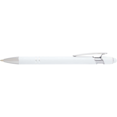 Logo trade advertising product photo of: Kish ballpoint pen with silver finish (blue ink)